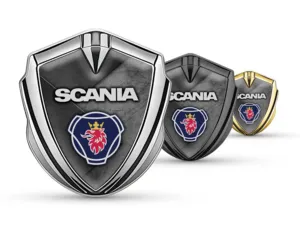Scania Emblem Car Badge Max Style Sturdy Metal Build